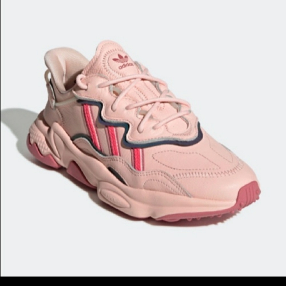 Pink Adidas Ozweego Running Shoes